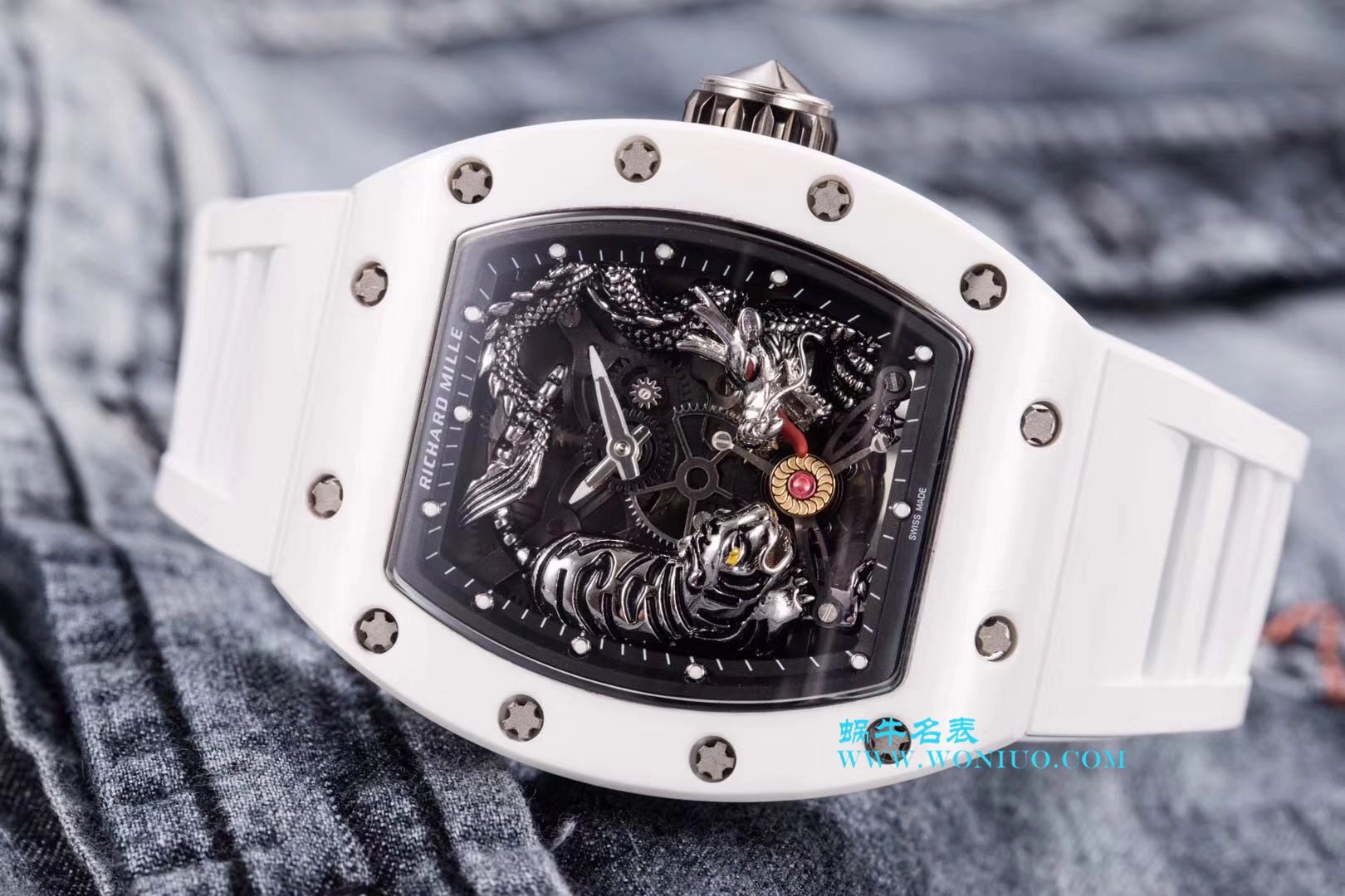 KV最强新作 RICHARD MILLE顶级复刻高仿理查德米尔RM051韩口进口陶瓷最强版 / KVRM051