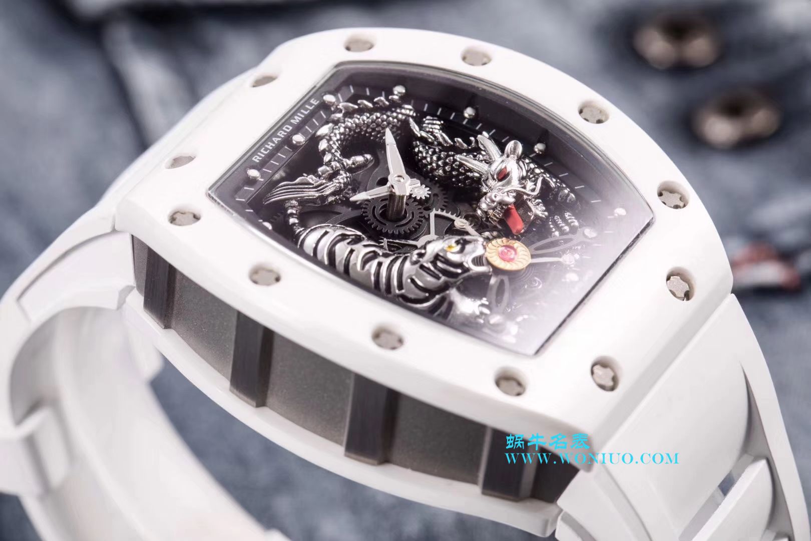 KV最强新作 RICHARD MILLE顶级复刻高仿理查德米尔RM051韩口进口陶瓷最强版 / KVRM051