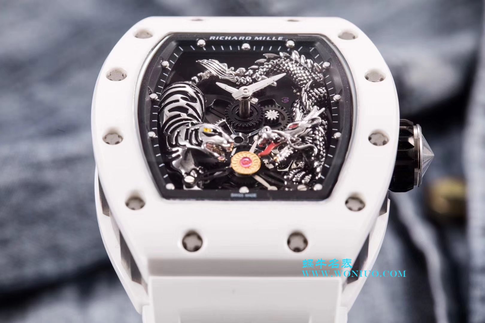 KV最强新作 RICHARD MILLE顶级复刻高仿理查德米尔RM051韩口进口陶瓷最强版 / KVRM051