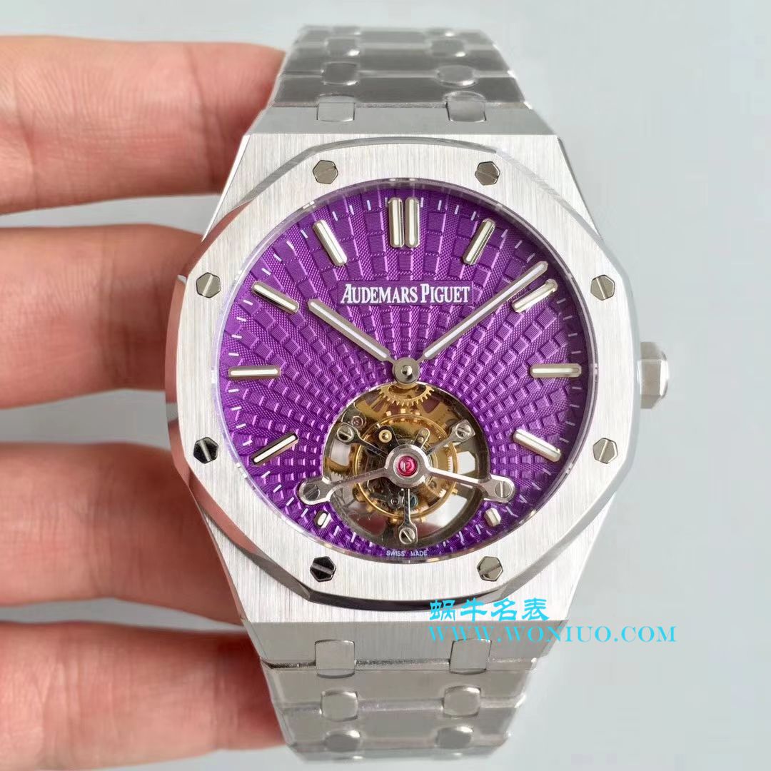 【R8一比一超A高仿】爱彼皇家橡树系列26522ST.OO.1220ST.01腕表、26522OR.OO.1220OR.01、26510ST.OO.1220ST.01陀飞轮手表 / AP137