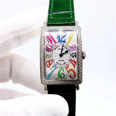 【GF最强复刻高仿女表系列——Franck Muller法穆兰Long Island（长岛）952QZ腕表】