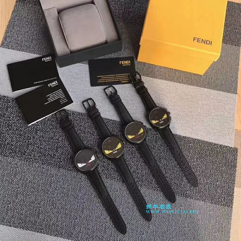 FENDI芬迪小怪兽石英计时男女中性手表（张艺兴同款） / Fendi990