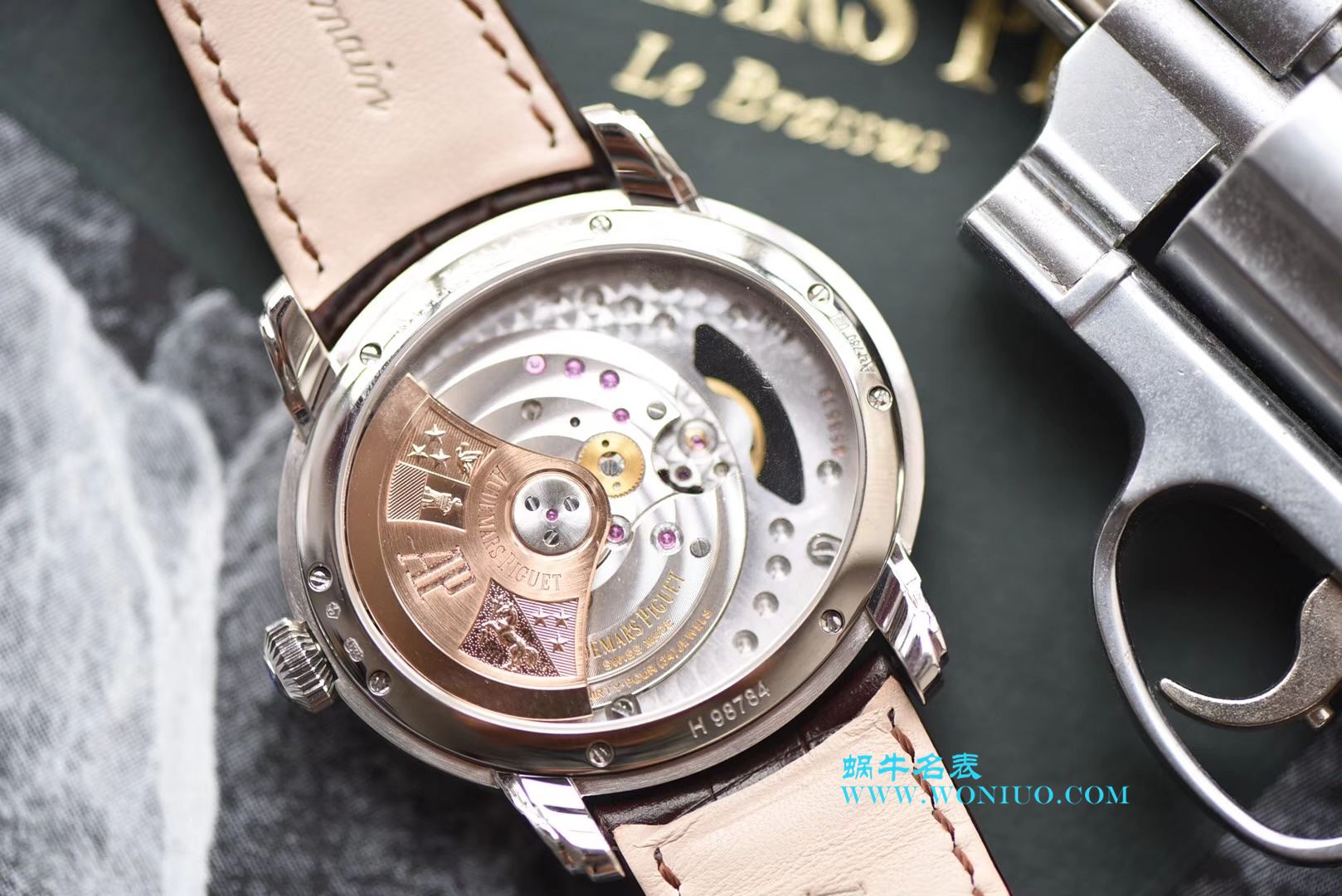 【V9一比一超A高仿手表】爱彼千禧系列15350OR.OO.D093CR.01、15350ST.OO.D002CR.01腕表 / AP135