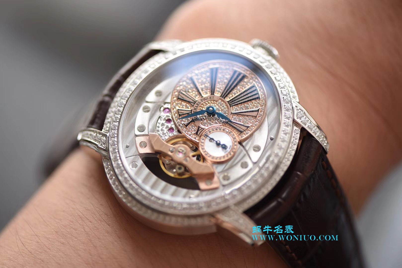 【V9一比一超A高仿手表】爱彼千禧系列15350OR.OO.D093CR.01、15350ST.OO.D002CR.01腕表 / AP135