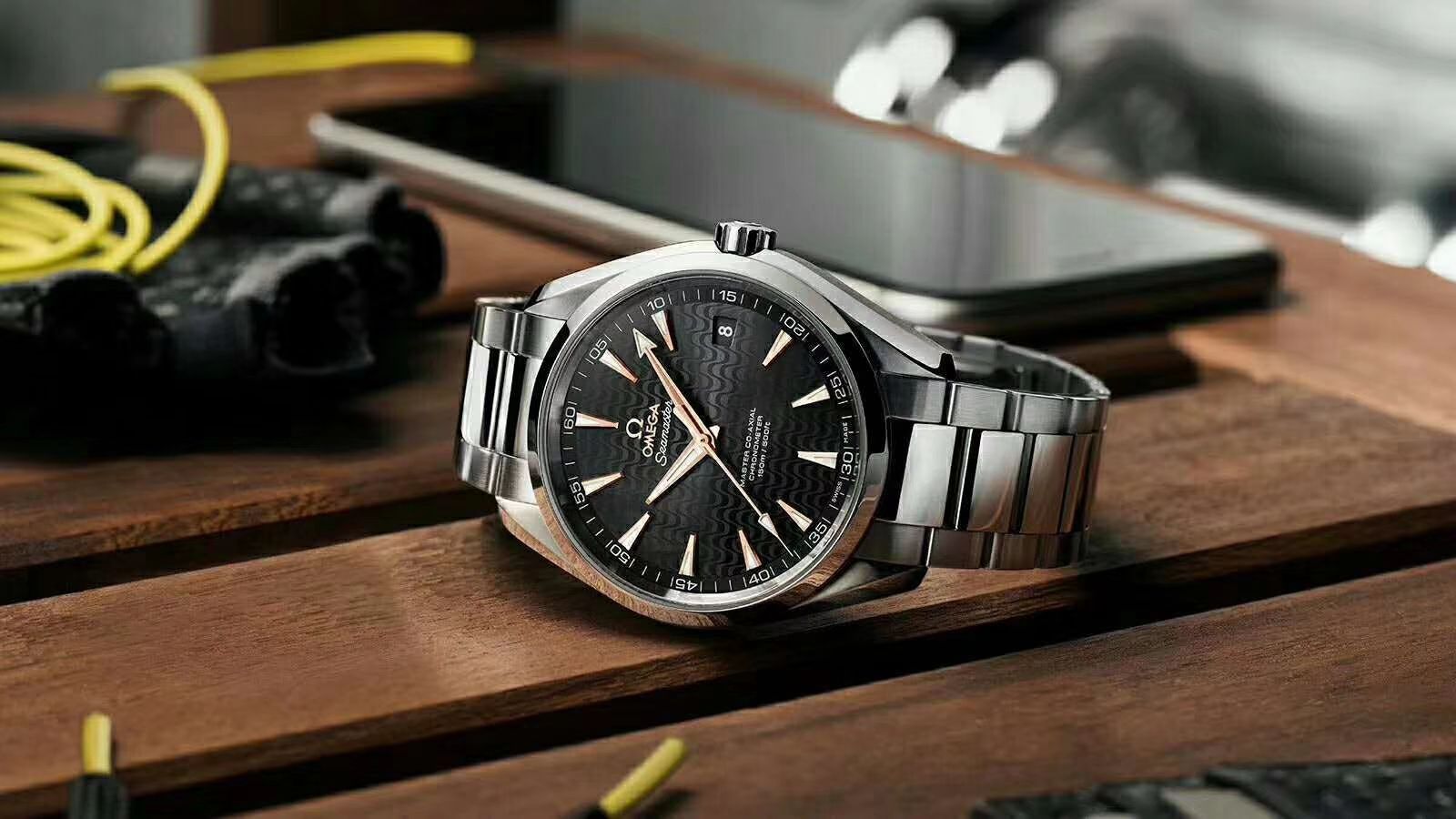 【VS一比一超A复刻高仿手表】欧米茄海马系列里约奥运特别版231.10.42.21.01.006腕表 / M339