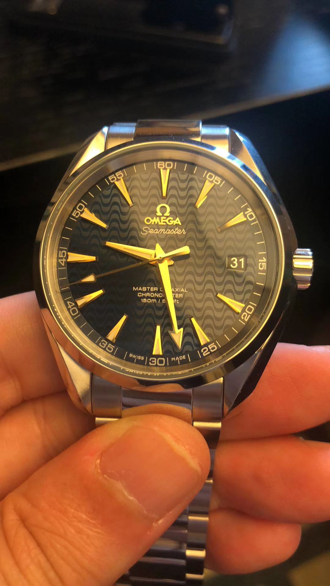 【VS一比一超A复刻高仿手表】欧米茄海马系列里约奥运特别版231.10.42.21.03.006腕表 / M339A