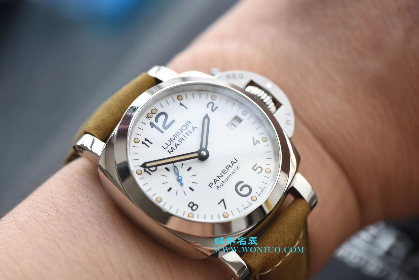 【XF一比一超A复刻高仿手表】沛纳海PAM1523 42MM 女款和 PAM1499 44MM男款情侣手表 / PAM1499