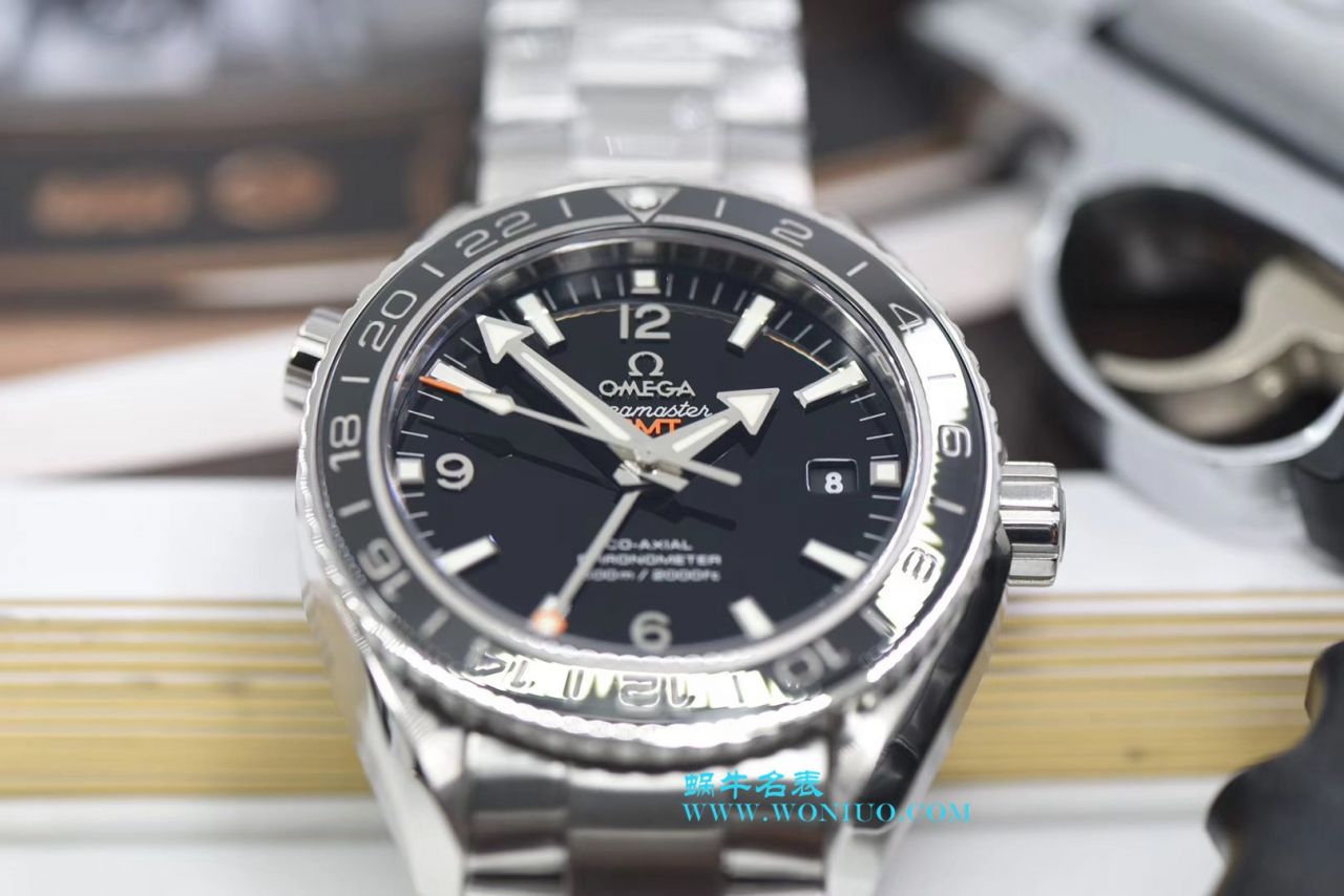 【VS一比一超A复刻高仿手表】欧米茄海马海洋宇宙600米系列GMT 232.30.44.22.01.001腕表 / M355