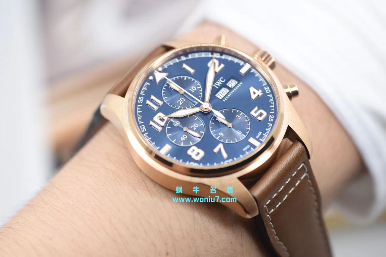 【ZF一比一顶级复刻高仿手表】万国飞行员计时腕表“小王子”特别版系列IW377721腕表 / WG171