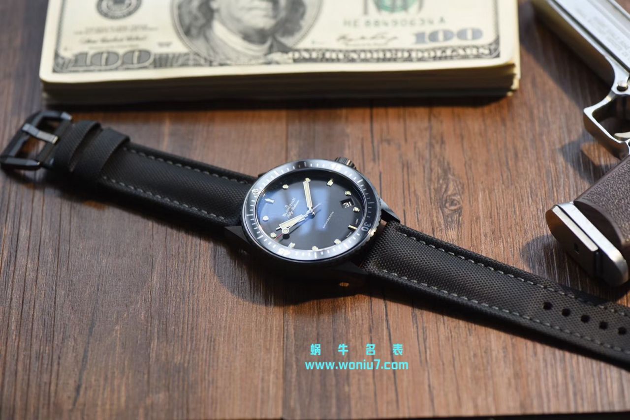 【GF一比一超A高仿手表】宝珀五十噚系列5000-1230-B52A腕表 / BP052