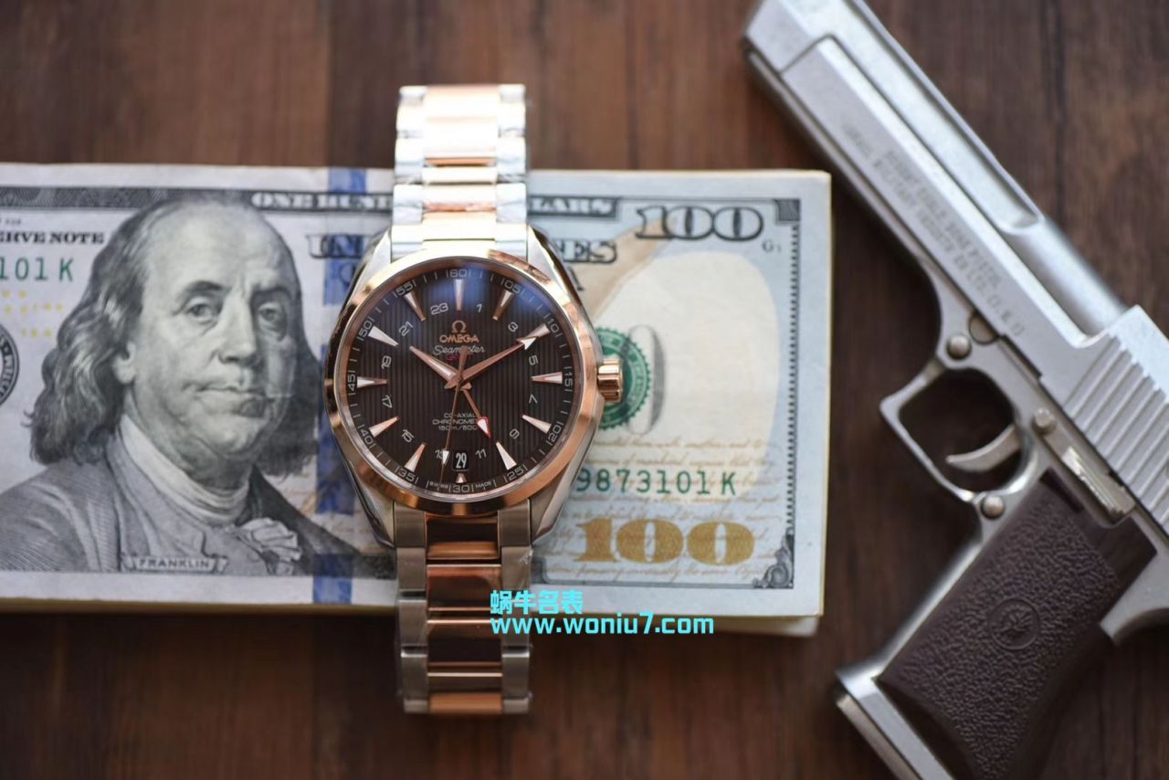 【VS一比一超A复刻高仿手表】欧米茄海马系列231.20.43.22.06.003 GMT腕表 / M359