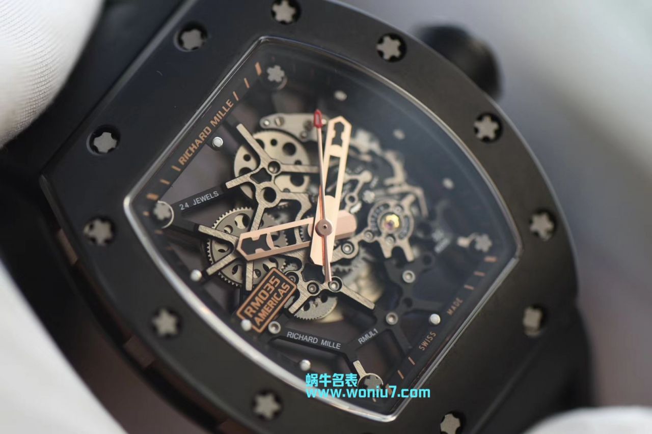 【KV一比一顶级复刻手表】全新大作RICHARD MILLR理查德米尔RM035 Americas ＂美国公牛＂纪念版 / RM035NIU