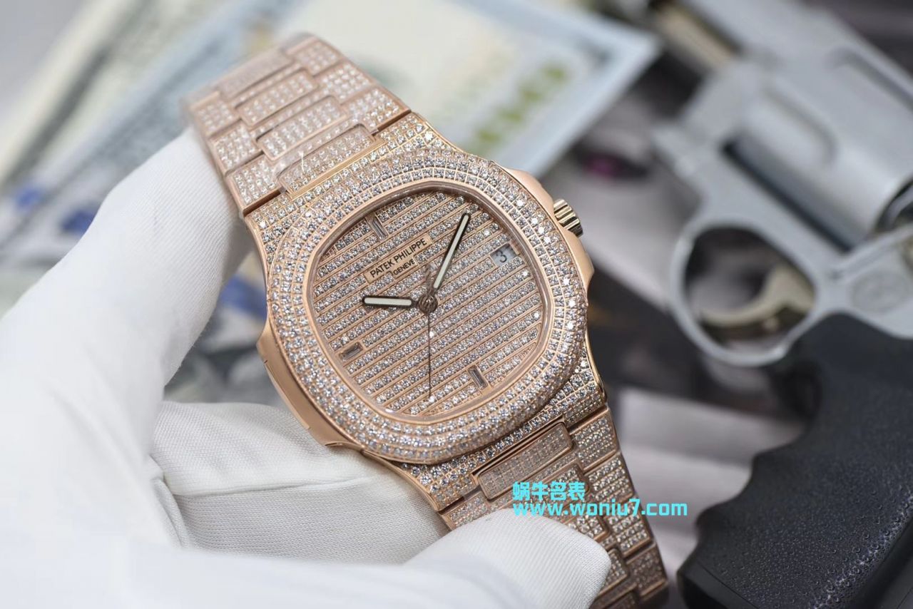 【PF一比一超A复刻高仿手表】百达翡丽运动系列5719/10G-010腕表(鹦鹉螺) / BD228