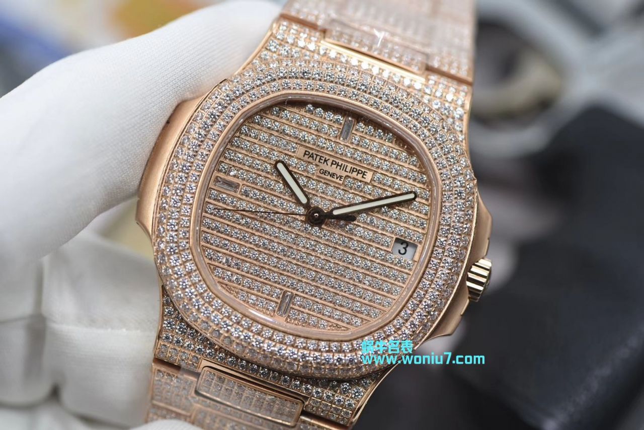 【PF一比一超A复刻高仿手表】百达翡丽运动系列5719/10G-010腕表(鹦鹉螺) / BD228