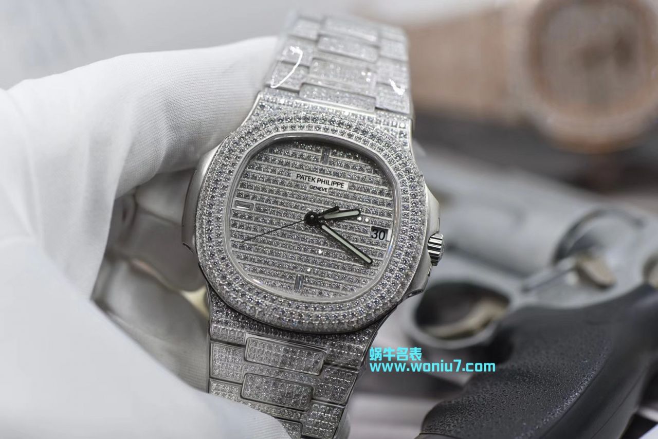 【PF一比一超A复刻高仿手表】百达翡丽运动系列5719/10G-010腕表(鹦鹉螺) / BD228