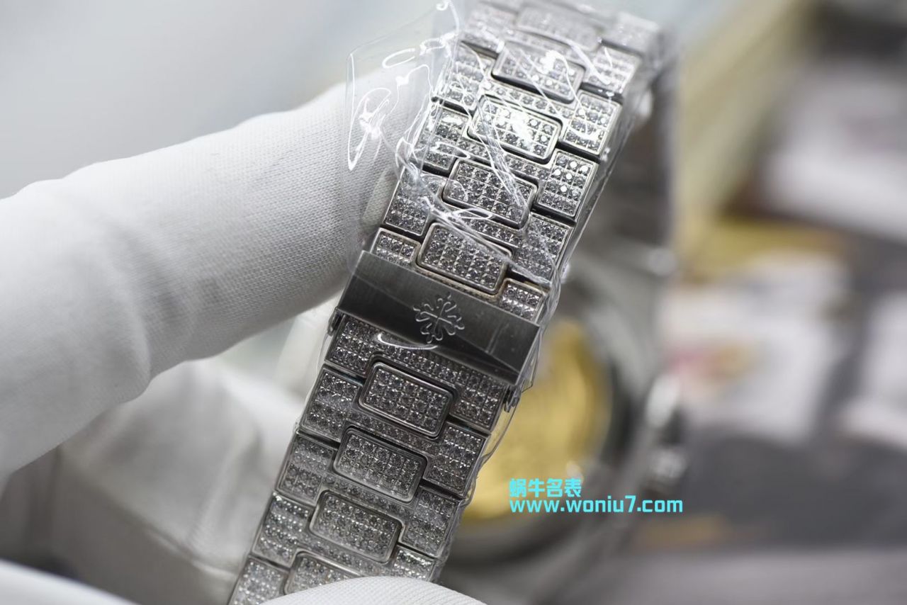 【PF一比一超A复刻高仿手表】百达翡丽运动系列5719/10G-010腕表(鹦鹉螺) / BD228