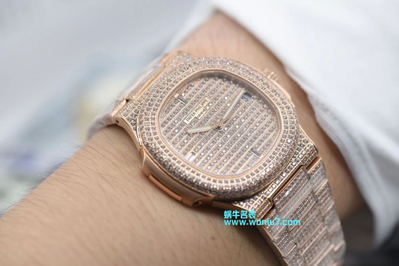 【PF一比一超A复刻高仿手表】百达翡丽运动系列5719/10G-010腕表(鹦鹉螺) / BD228