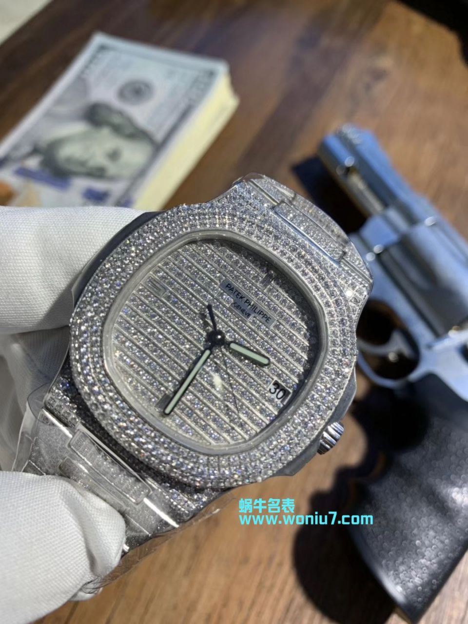 【PF一比一超A复刻高仿手表】百达翡丽运动系列5719/10G-010腕表(鹦鹉螺) / BD228
