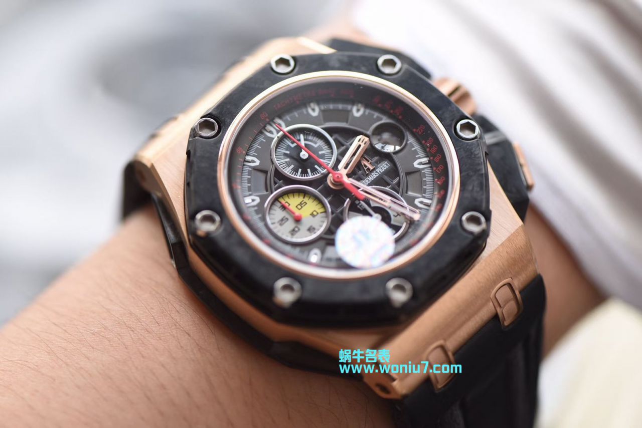 【JF厂超A复刻高仿】爱彼GP格林披治大奖赛限定版26290RO.OO.A001VE.01机械手表 / AP040