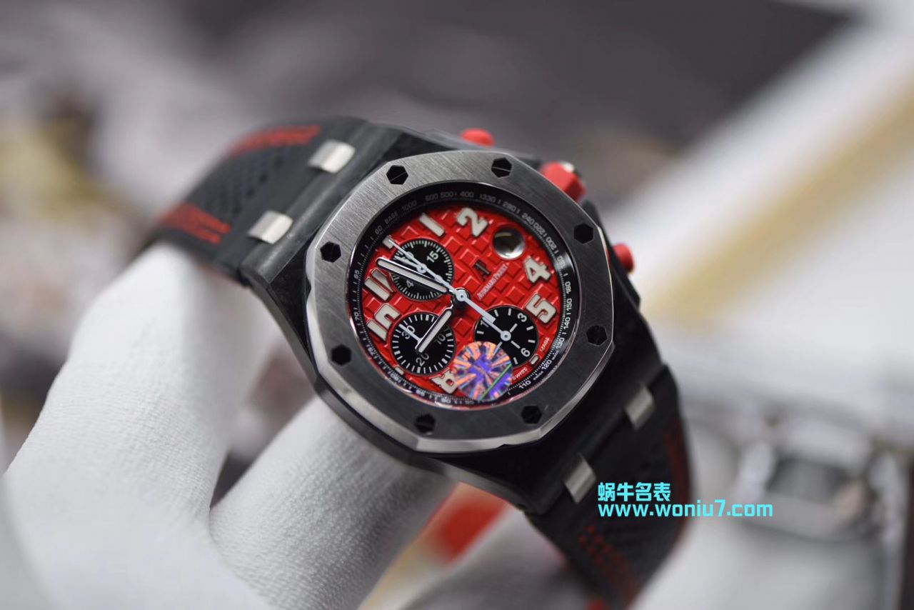 【JFAP红魔一比一超A高精仿】爱彼千禧系列26190OS.OO.D003CU.01男士机械手表 / AP007