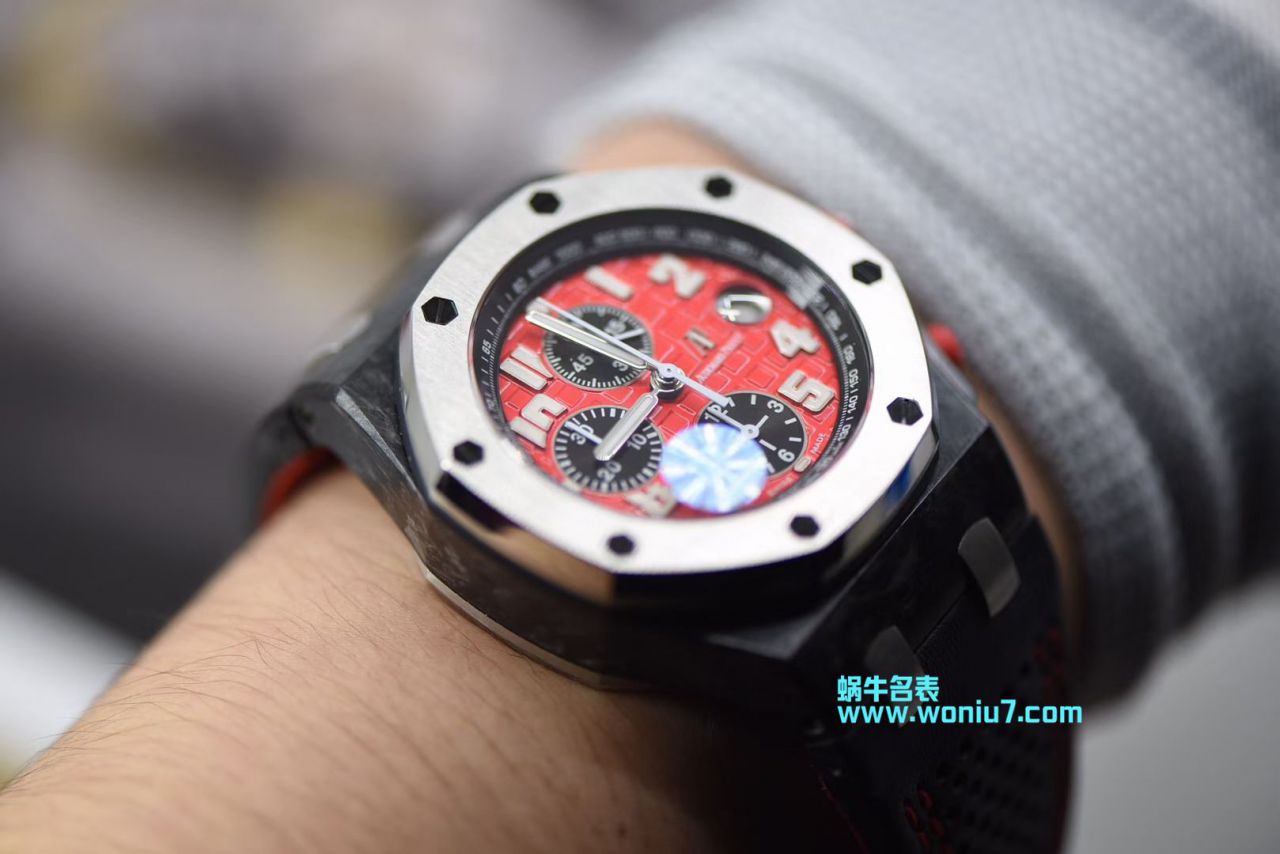 【JFAP红魔一比一超A高精仿】爱彼千禧系列26190OS.OO.D003CU.01男士机械手表 / AP007