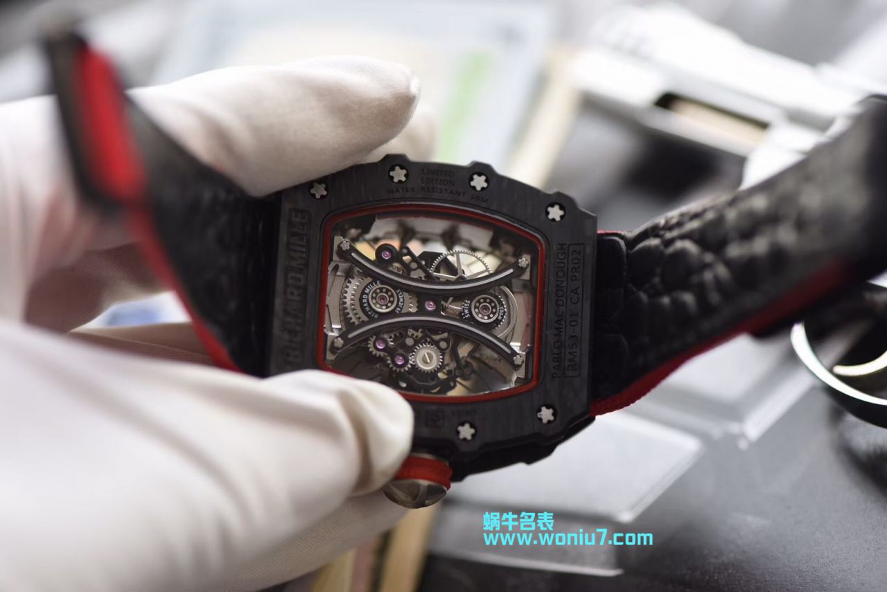 里查德米尔男士系列复刻高仿RM 53-01 PABLO MAC DONOUGH腕表 / RM53-01B