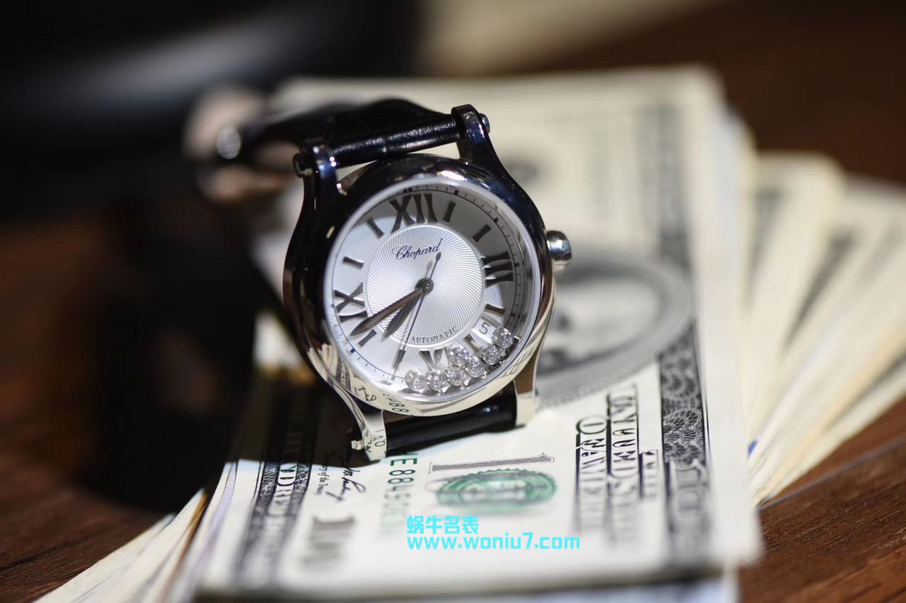 萧邦 HAPPY SPORT MEDIUM AUTOMATIC系列 278559-3001 顶级复刻高仿女士手表 / XB015