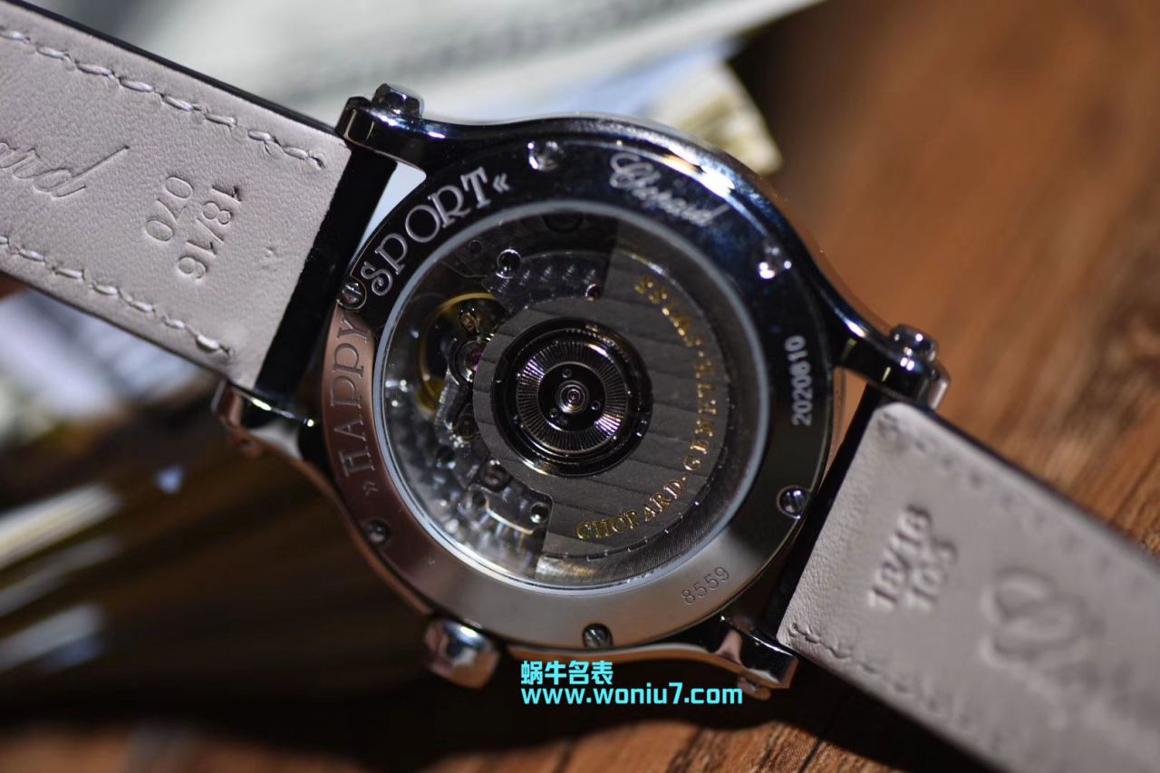 萧邦 HAPPY SPORT MEDIUM AUTOMATIC系列 278559-3001 顶级复刻高仿女士手表 / XB015