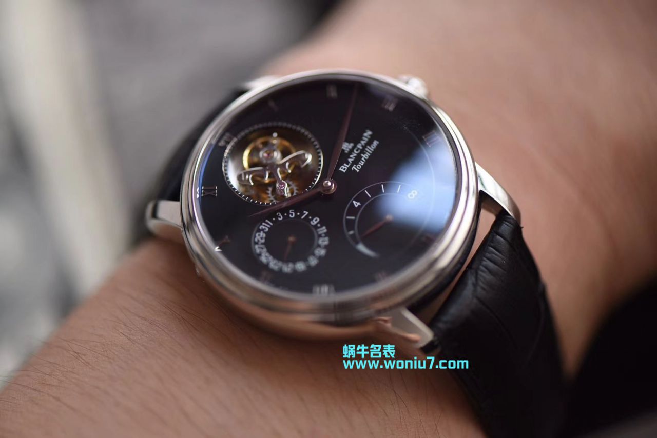 【JB出品】宝珀经典系列顶级复刻高仿6900-3430-55b真陀飞轮腕表 / BP055