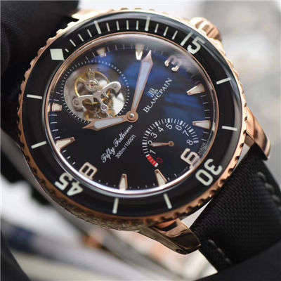 【JB一比一超A复刻高仿手表】宝珀五十噚系列5025-3630-52A陀飞轮腕表