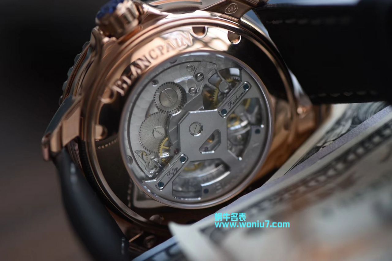 【JB一比一超A复刻高仿手表】宝珀五十噚系列5025-3630-52A陀飞轮腕表 / BP055