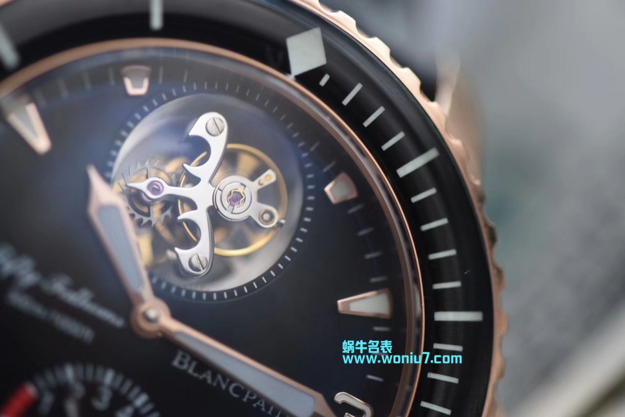 【JB一比一超A复刻高仿手表】宝珀五十噚系列5025-3630-52A陀飞轮腕表 / BP055