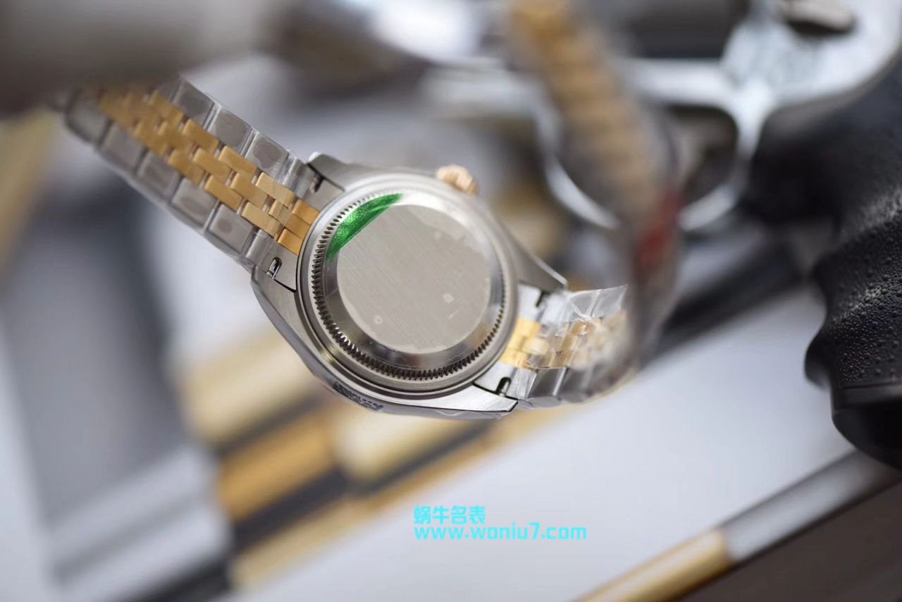 【包金款】劳力士女装日志型复刻高仿179173（条钉）279173（钻钉）香槟面腕表 / R250