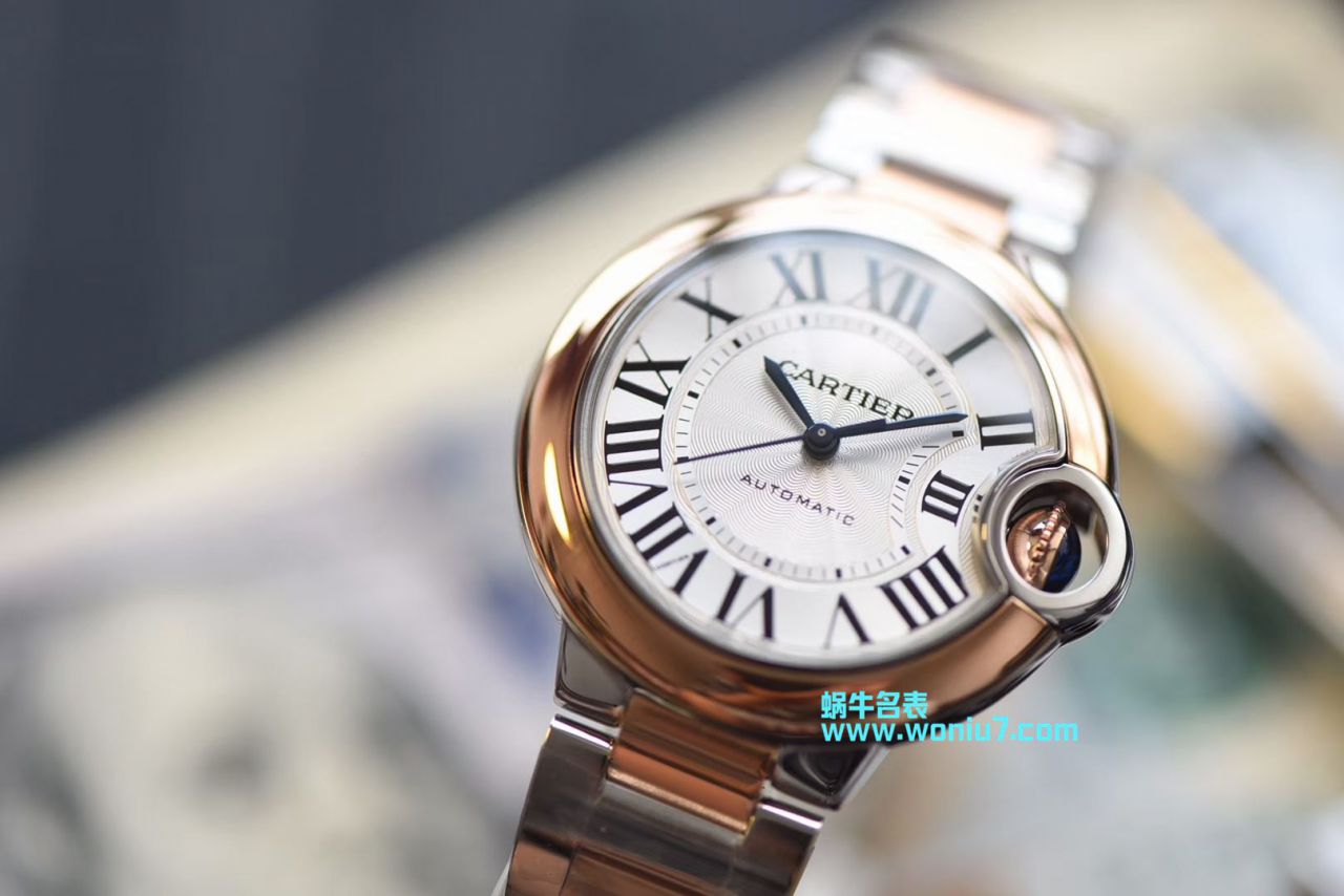 【V6一比一超A顶级复刻高仿手表】卡地亚蓝气球系列W2BB0023女士33毫米腕表 / K167