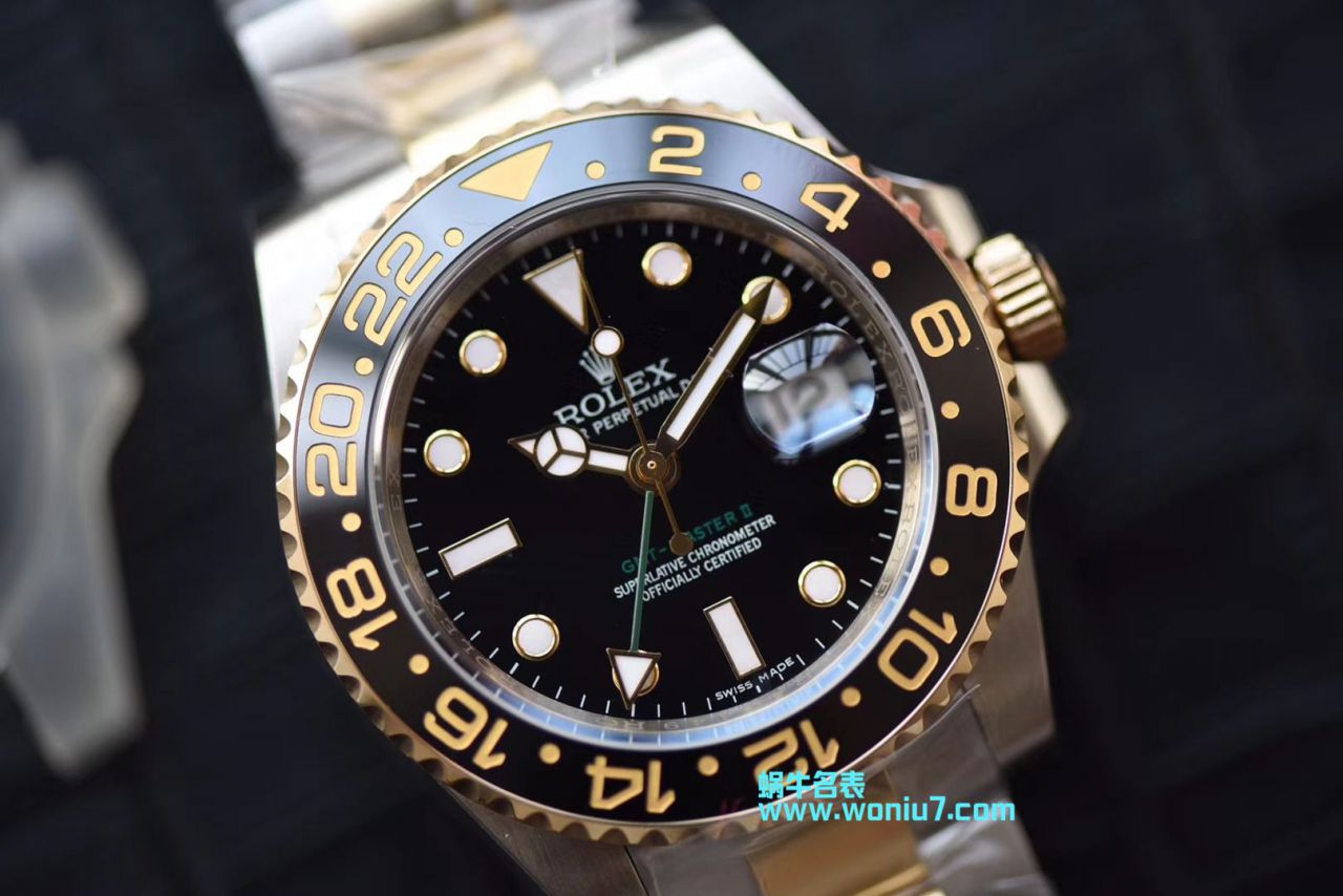 【N厂一比一超A高精仿手表】劳力士格林尼治型II系列116713-LN-78203包真金腕表 / R251