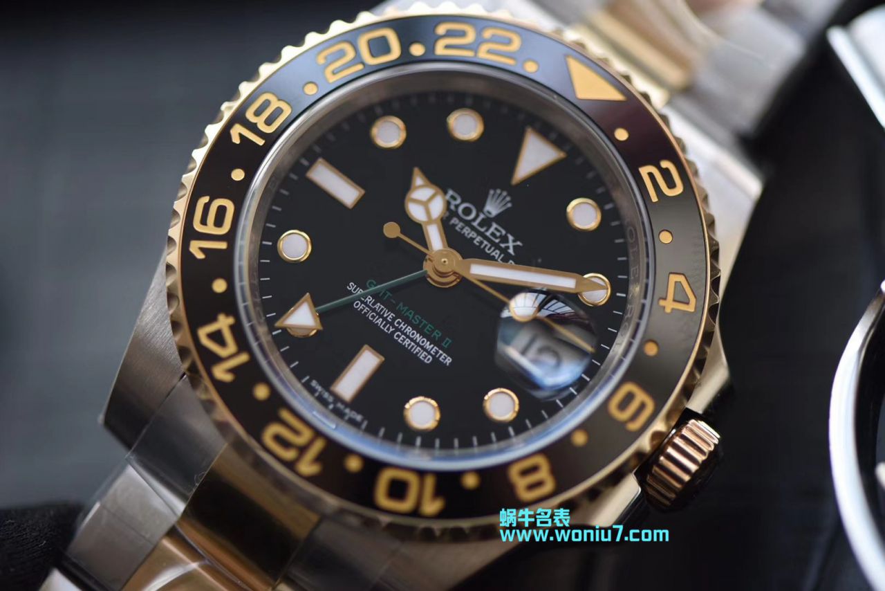 【N厂一比一超A高精仿手表】劳力士格林尼治型II系列116713-LN-78203包真金腕表 / R251