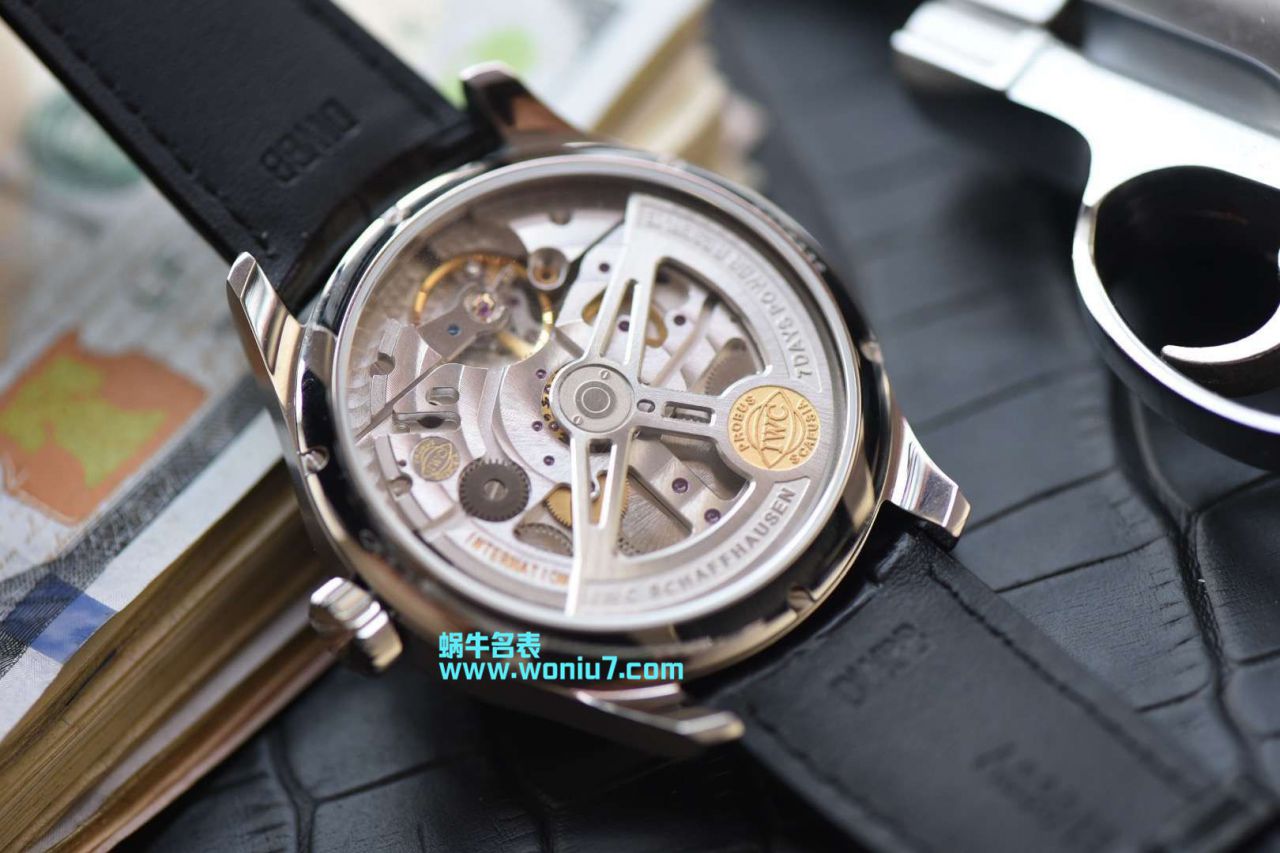 【YL一比一顶级克隆高仿手表】YL最新年历 诱惑绿面万国年历IW503510腕表 / WG173