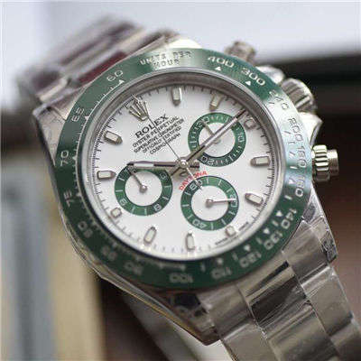 【台湾厂一比一超A高仿手表】劳力士迪通拿绿圈～最高品质