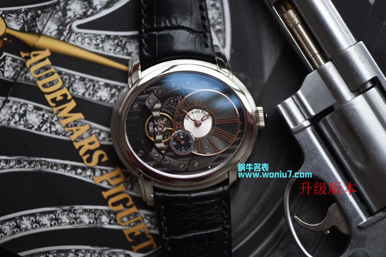 【V9一比一超A高仿手表】爱彼千禧系列15350OR.OO.D093CR.01、15350ST.OO.D002CR.01腕表 / AP135