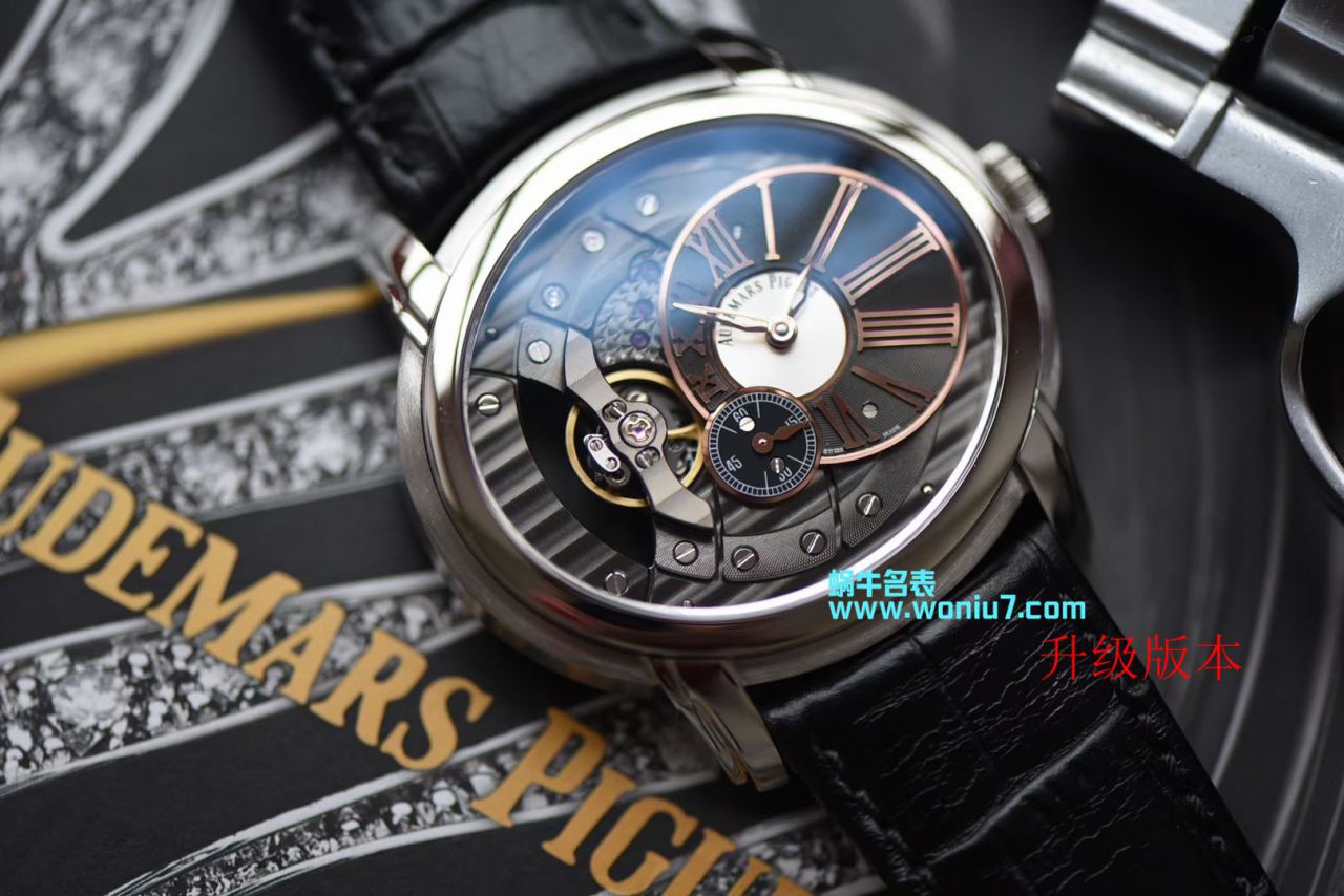 【V9一比一超A高仿手表】爱彼千禧系列15350OR.OO.D093CR.01、15350ST.OO.D002CR.01腕表 / AP135