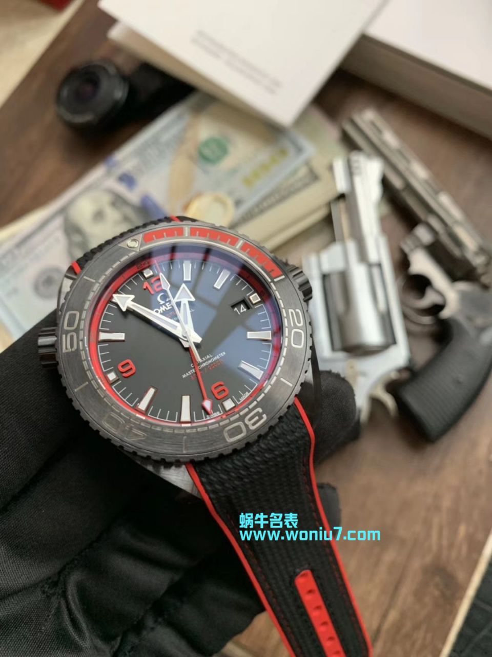 VS欧米茄全黑陶瓷海洋宇宙600米 “深海之黑”一比一超A高仿手表215.92.46.22.01.001腕表 / M370