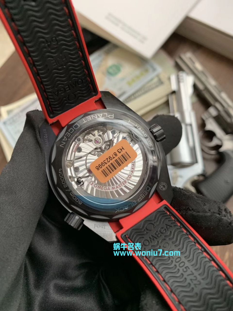 VS欧米茄全黑陶瓷海洋宇宙600米 “深海之黑”一比一超A高仿手表215.92.46.22.01.001腕表 / M370