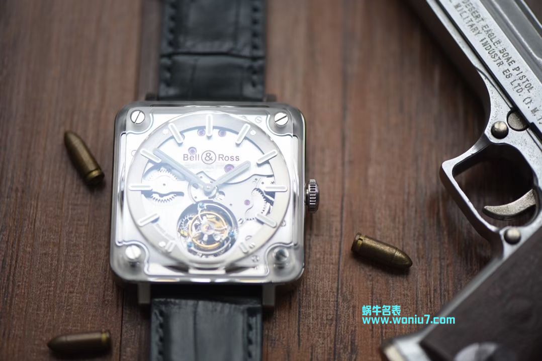 【BBR一比一超A高仿手表】柏莱士EXPERIMENTAL系列BRX2-MRTB-ST陀飞轮腕表 / BR-X2DM