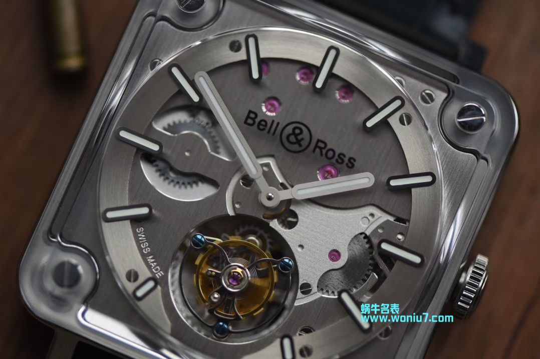 【BBR一比一超A高仿手表】柏莱士EXPERIMENTAL系列BRX2-MRTB-ST陀飞轮腕表 / BR-X2DM