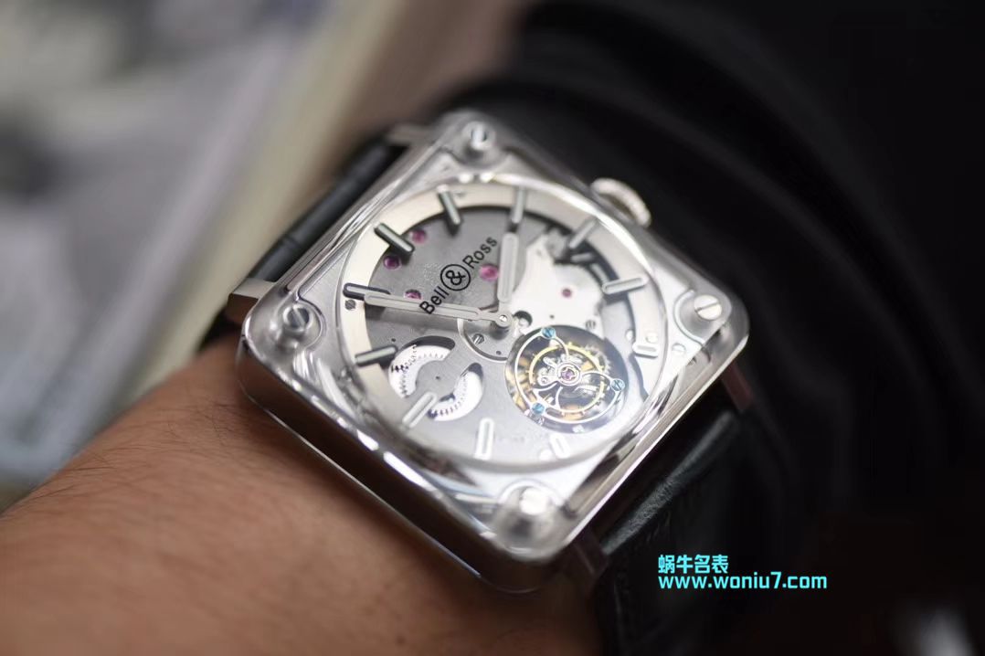 【BBR一比一超A高仿手表】柏莱士EXPERIMENTAL系列BRX2-MRTB-ST陀飞轮腕表 / BR-X2DM