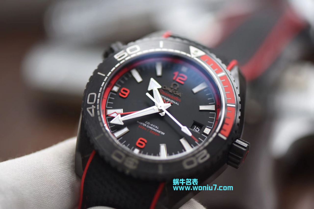 【VS一比一超A复刻高仿手表】欧米茄海马系列深海之黑215.92.46.22.01.003、215.92.46.22.01.002腕表 / M371