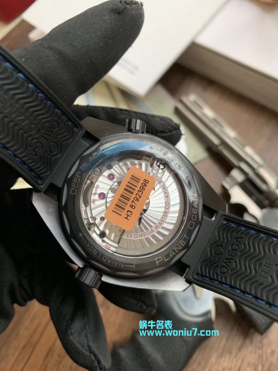 【VS一比一超A复刻高仿手表】欧米茄海马系列深海之黑215.92.46.22.01.003、215.92.46.22.01.002腕表 / M371