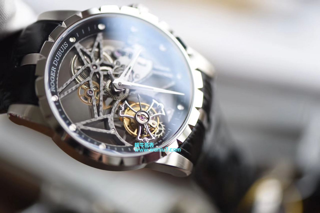 【BBR一比一超A高仿手表】罗杰杜彼EXCALIBUR（王者系列）系列RDDBEX0393、RDDBEX0392陀飞轮腕表 / LJ028