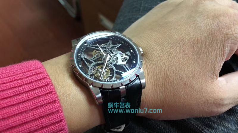 【BBR一比一超A高仿手表】罗杰杜彼EXCALIBUR（王者系列）系列RDDBEX0393、RDDBEX0392陀飞轮腕表 / LJ028