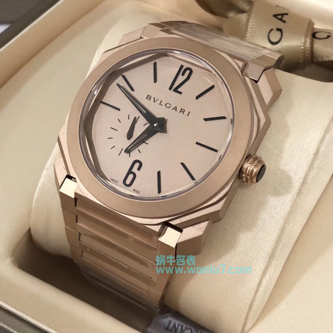 【台湾厂一比一超A高仿手表】宝格丽OCTO系列102912腕表 / BZ021